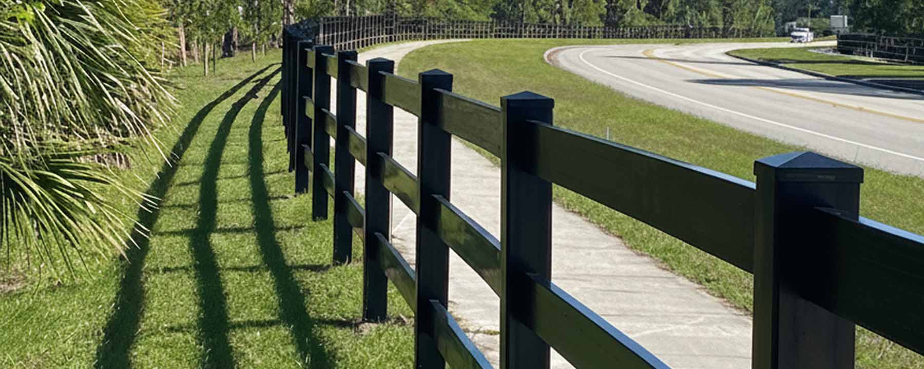 3-Rail Ranch fence