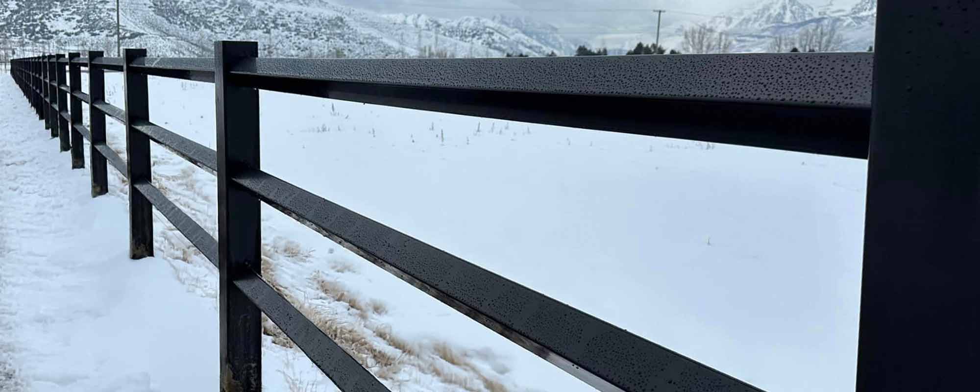 Diamond Rail Ranch fence