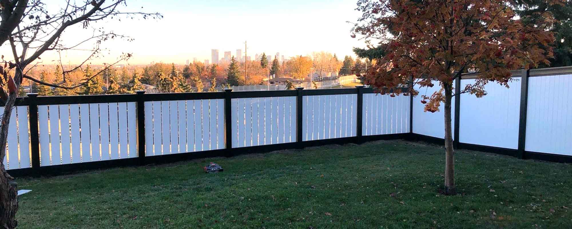 Vertical Semi-Privacy fence