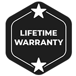 badge showing available fence warranty