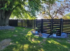 brand-new fence