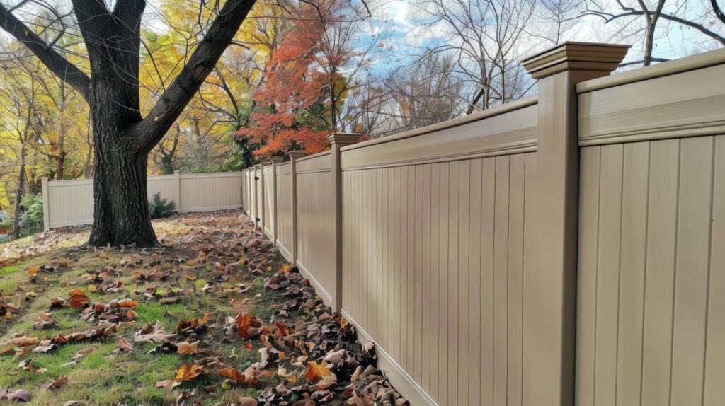 paint vinyl fence